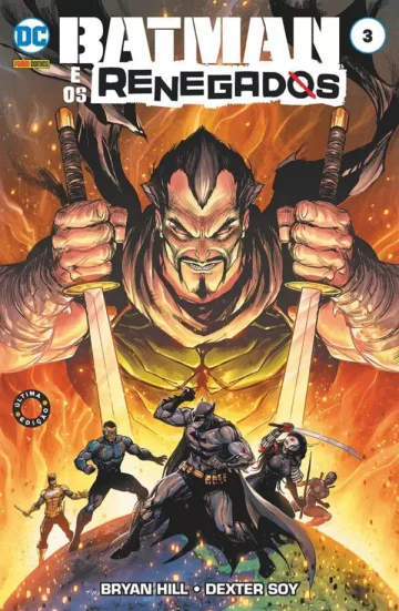 Capa de Batman E Os Renegados Vol. 3, Panini
