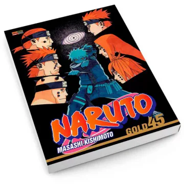 Capa de Naruto Gold Vol. 45, Panini