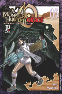 Capa de Monster Hunter Orage #03, Editora JBC