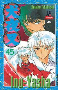 Capa de Inu-Yasha #45, Editora JBC