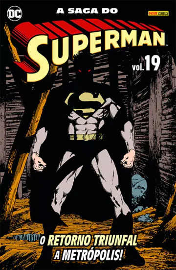 Capa de A Saga Do Superman Vol. 19, Panini