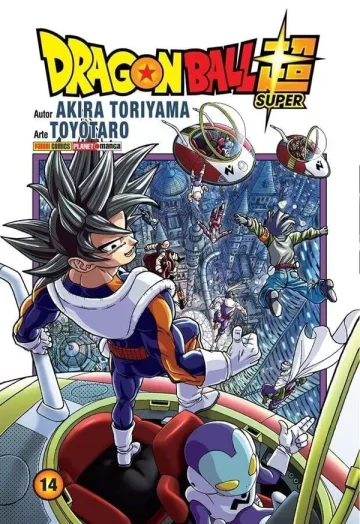 Capa de Dragon Ball Super Vol. 14, Panini