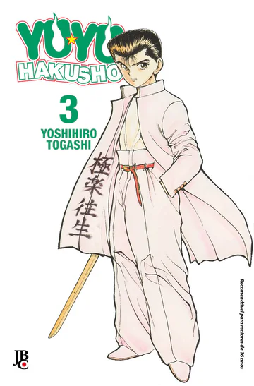 Capa de Yu Yu Hakusho ESP. #03, Editora JBC