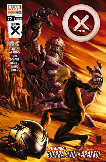 Capa de X-Men Vol. 72, Panini
