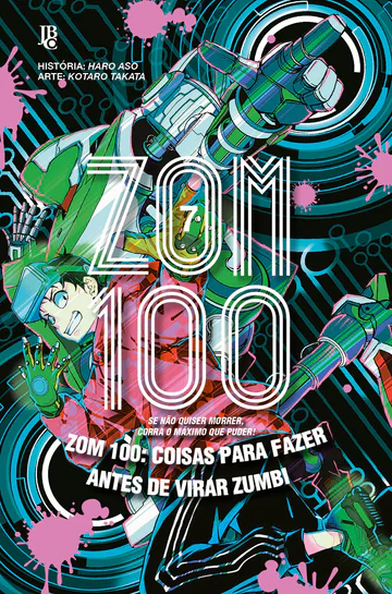 Capa de Zom 100 #07, Editora JBC
