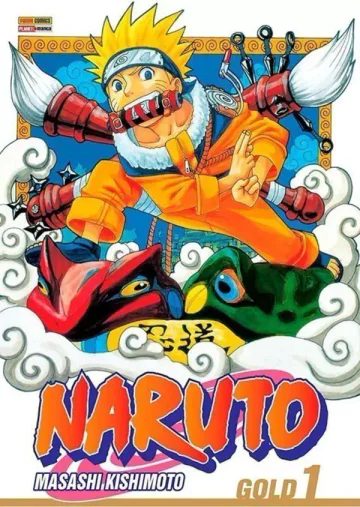 Capa de Naruto Gold Vol. 1, Panini