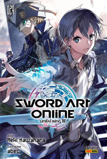 Capa de Sword Art Online: Unital RIng III Vol. 24, Panini