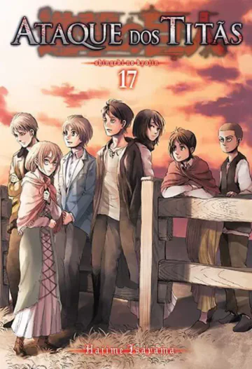 Capa de Ataque Dos Titãs Vol. 17, Panini