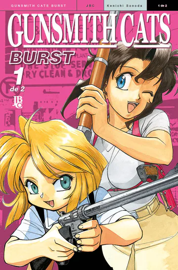 Capa de Gunsmith Cats - Burst BIG #01, Editora JBC