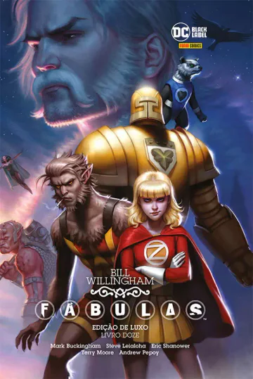 Capa de Fábulas - Edição De Luxo Vol. 12, Panini