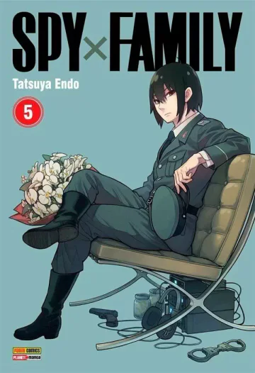 Capa de Spy X Family Vol. 5, Panini