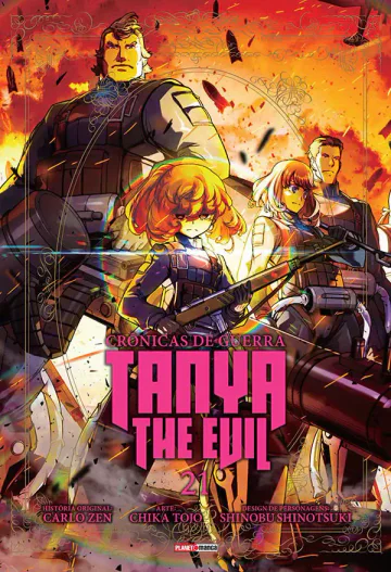 Capa de Tanya The Evil: Crônicas De Guerra Vol. 21, Panini