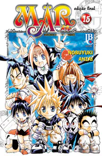 Capa de MÄR #15, Editora JBC
