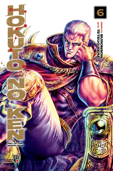 Capa de Hokuto no Ken #06, Editora JBC