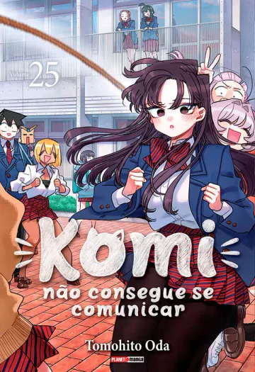 Capa de Komi Não Consegue Se Comunicar Vol. 25, Panini