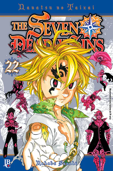 Capa de The Seven Deadly Sins #22, Editora JBC
