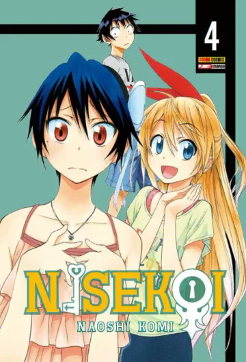 Capa de Nisekoi Vol. 4, Panini