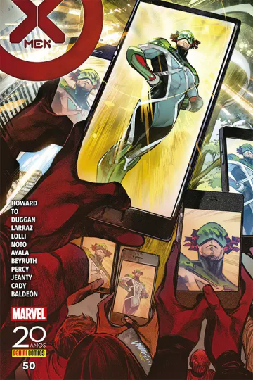 Capa de X-Men Vol. 50, Panini