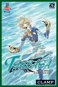 Capa de Tsubasa #26, Editora JBC