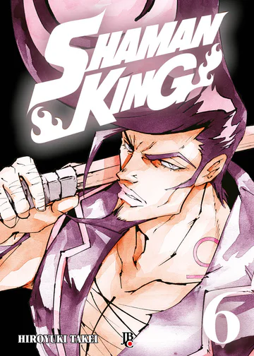 Capa de Shaman King BIG #06, Editora JBC