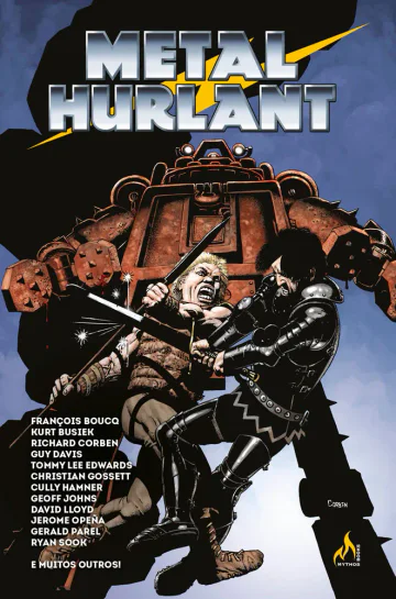 Capa de Metal Hurlant — Volume 1, Mythos Editora