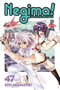 Capa de Negima #47, Editora JBC