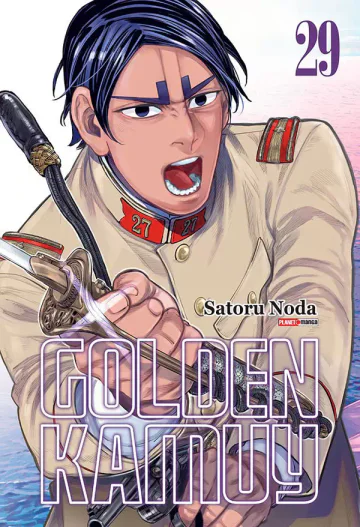 Capa de Golden Kamuy Vol. 29, Panini