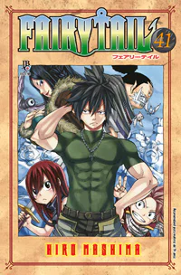 Capa de Fairy Tail #41, Editora JBC