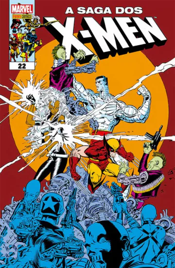 Capa de A Saga Dos X-Men Vol. 22, Panini