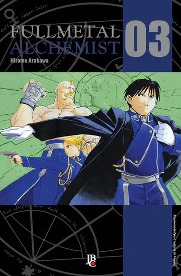 Capa de Fullmetal Alchemist ESP. #03, Editora JBC
