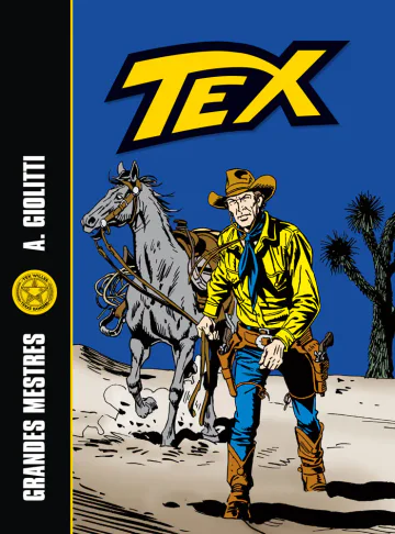 Capa de Tex — Grandes Mestres — Volume 5, Mythos Editora