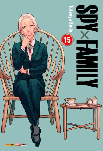 Capa de Spy X Family Vol. 15, Panini