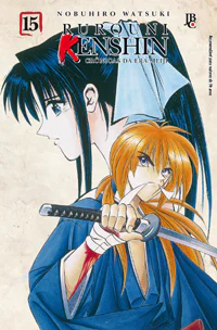 Capa de Rurouni Kenshin #15, Editora JBC