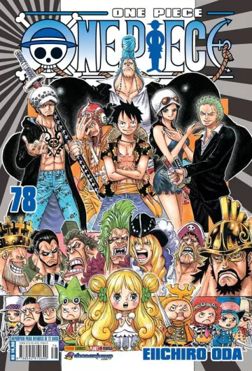 Capa de One Piece Vol. 78, Panini