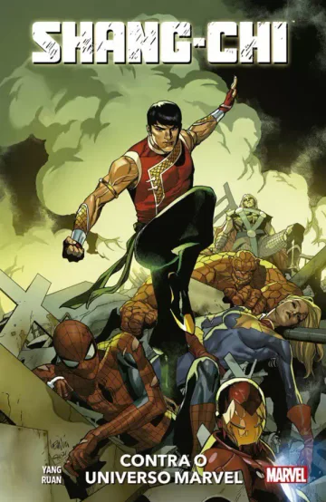 Capa de Shang-Chi Vol. 2, Panini