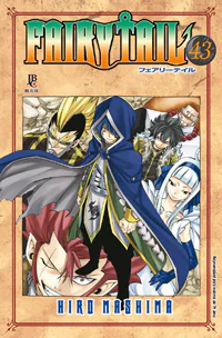 Capa de Fairy Tail #43, Editora JBC