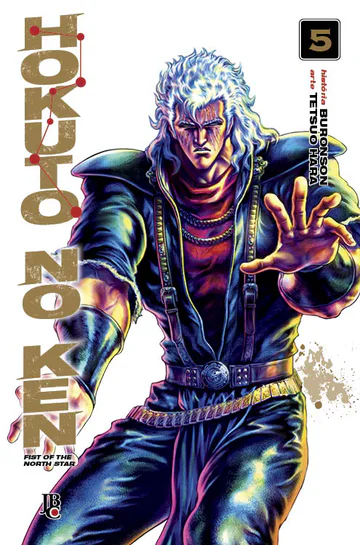 Capa de Hokuto no Ken #05, Editora JBC