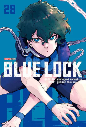 Capa de Blue Lock Vol. 28, Panini