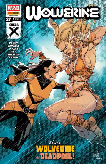 Capa de Wolverine (2022) Vol. 27, Panini