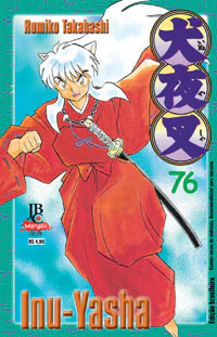 Capa de Inu-Yasha #76, Editora JBC