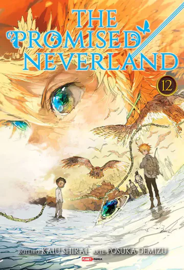 Capa de The Promised Neverland Vol. 12, Panini