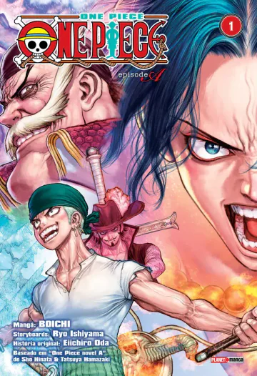 Capa de One Piece Episode A Vol. 01, Panini