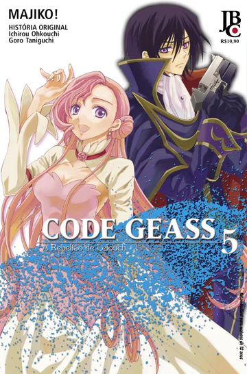 Capa de Code Geass – A Rebelião de Lelouch #05, Editora JBC