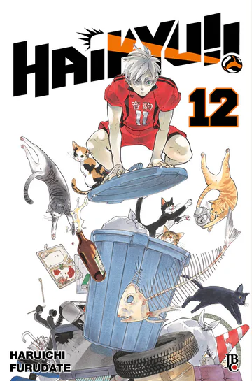 Capa de Haikyu!! #12, Editora JBC