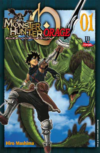 Capa de Monster Hunter Orage #01, Editora JBC