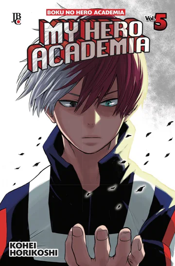 Capa de My Hero Academia #05, Editora JBC