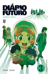 Capa de Diário do Futuro #03, Editora JBC