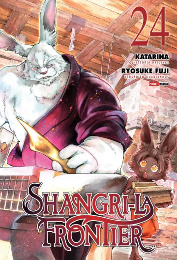 Capa de Shangri-la Frontier Vol. 24, Panini