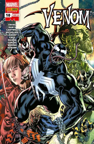 Capa de Venom (2022) Vol. 10, Panini