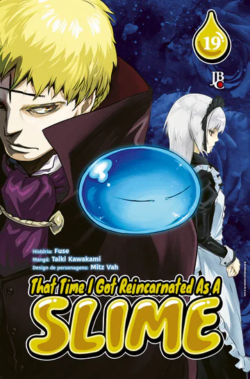 Capa de That Time I Got Reincarnated as a Slime #19, Editora JBC